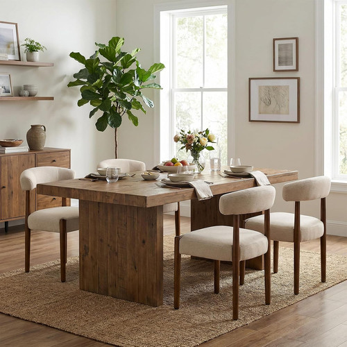 Set wooden dining chairs - wooden,