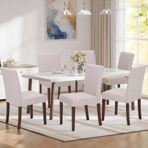 Upholstered dining chairs set - upholstered,